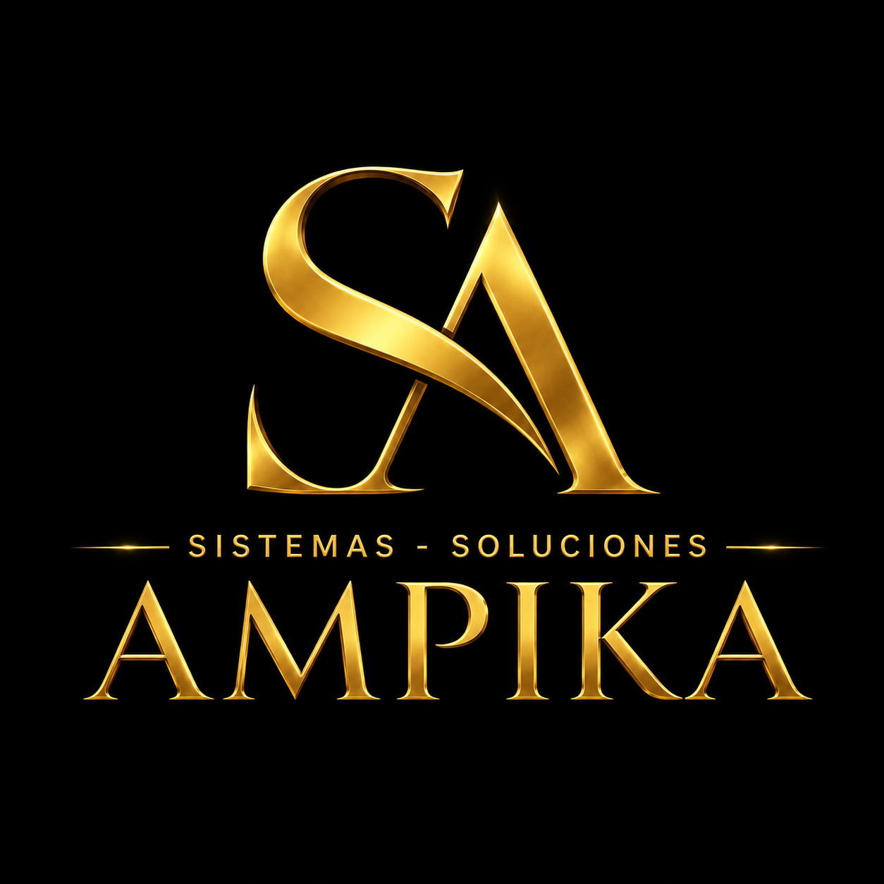 Logo de Sistemas - Soluciones Ampika